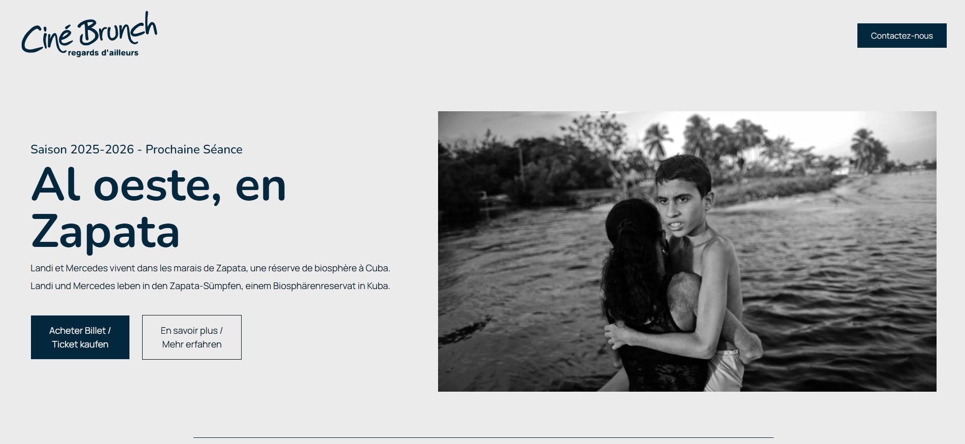CinéBrunch, new website
